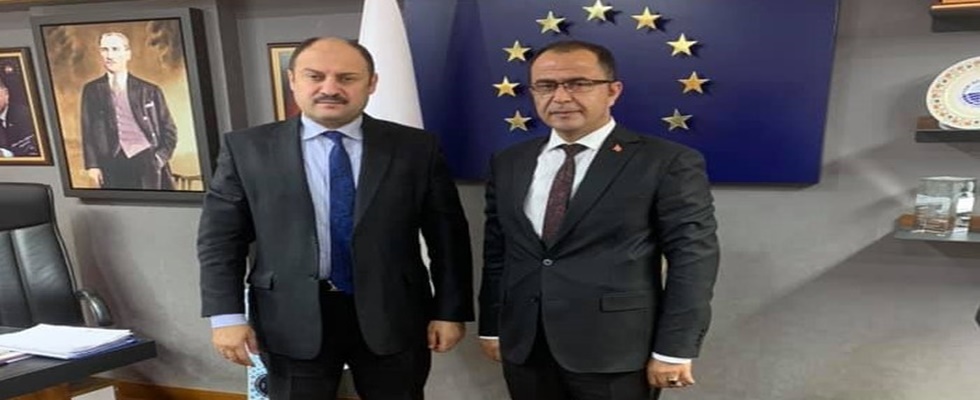 ABDULLAH AKSAK  `TAN MİLLETVEKİLİ KASIM GÜLPINAR ‘A TEBRİK MESAJI