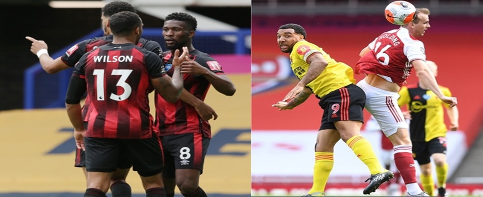 Watford ve Bournemouth da küme düştü