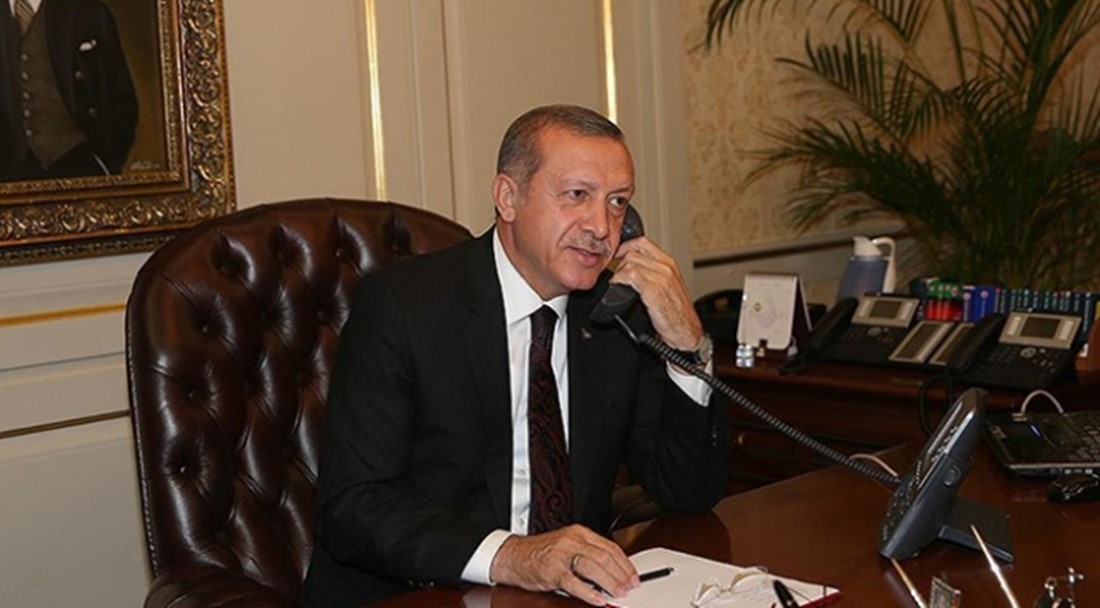 Cumhurbaşkanı Erdoğan liderlerle bayramlaştı