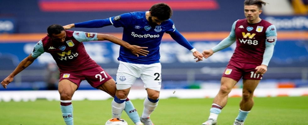 Everton ile Aston Villa 1-1