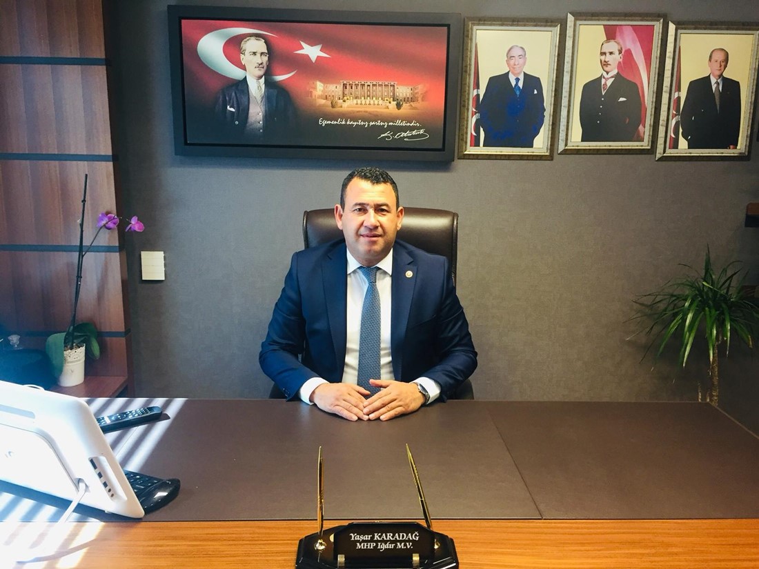 Milletvekili Karadağ , “Canımızla, Kanımızla. Varlığımızla Azerbaycan’ın Yanındayız.”