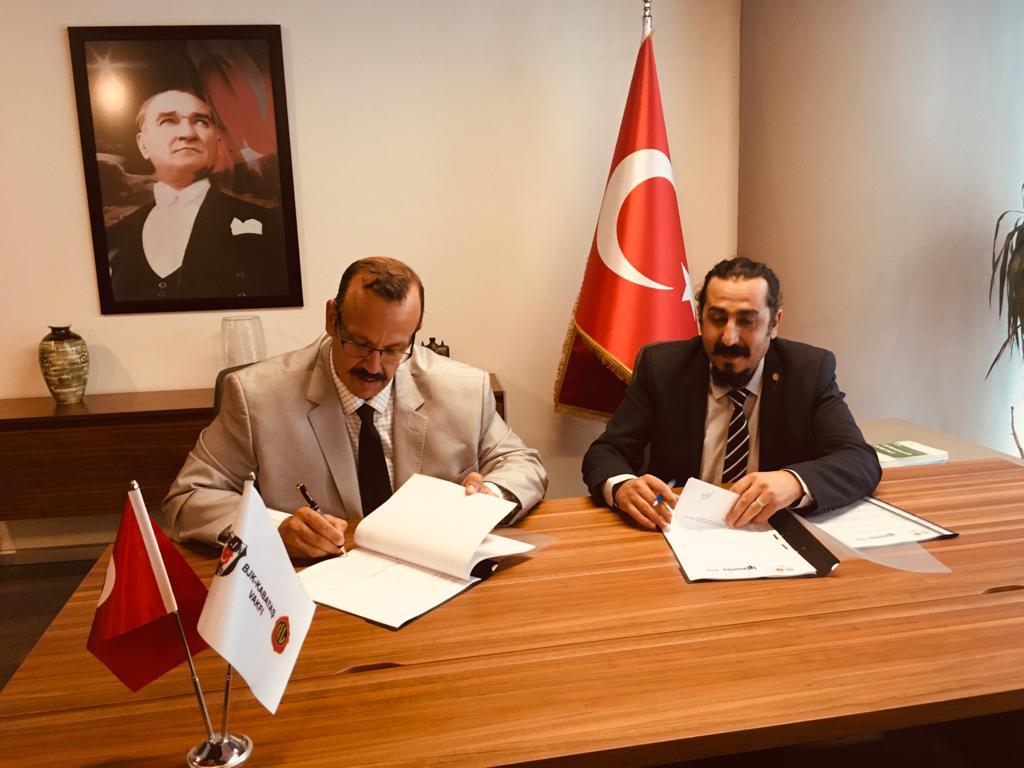 BJK KABATAŞ VAKFI ile Bilgiyolu A.Ş. EIS Yayınları, Eğitim İş Birliği Protokolü imzaladı
