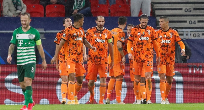 Juventus,  Ferencvaros takımını 4-1 mağlup etti