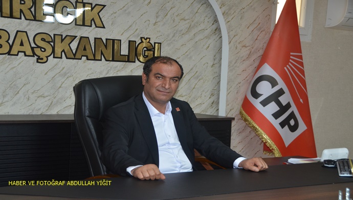 CHP BİRECİK İLÇE BAŞKANI HASAN KURT `TAN 10 KASIM ATATÜRK’Ü ANMA GÜNÜ MESAJI