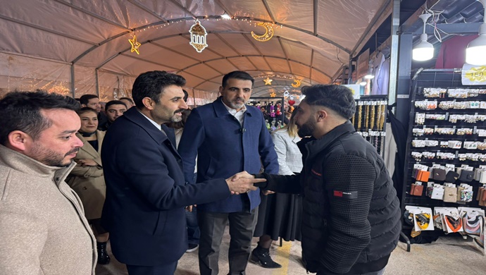 Anahtar Parti Şahinbey Teşkilatından Festival Park’ta Esnaf Ziyareti